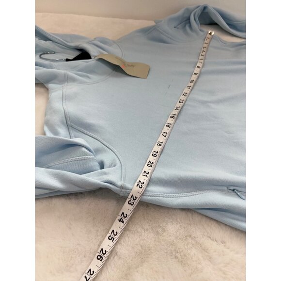 NWTD SWEATY BETTY Size 12 Sprinter Run Hoodie ALPINE BLUE MSRP $118 - Picture 5 of 16